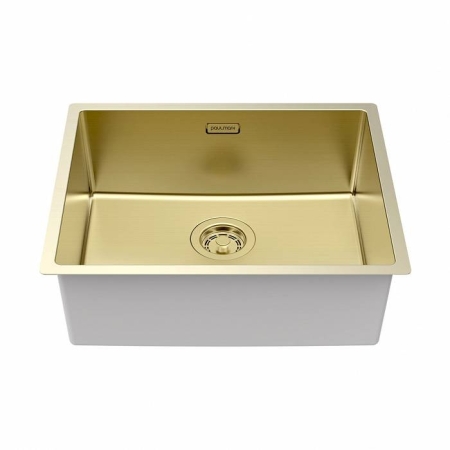 Врезная мойка Paulmark LASSAN 54UNI светлое золото