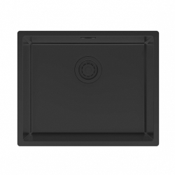 Врезная мойка Paulmark LASSAN 54UNI матовый черный