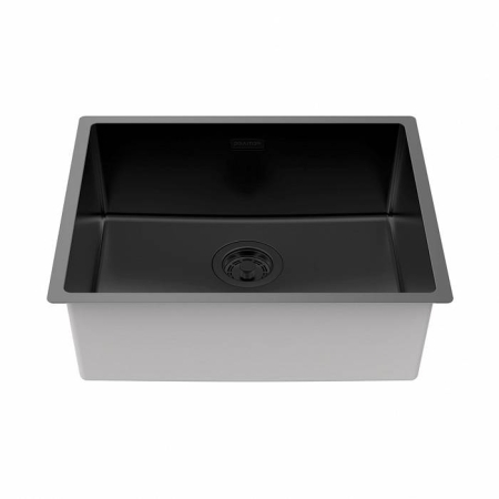 Врезная мойка Paulmark LASSAN 54UNI матовый черный
