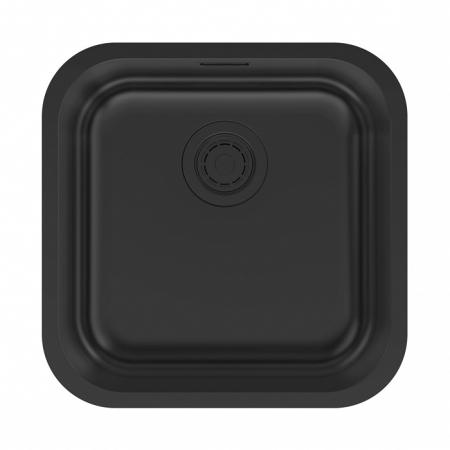 Врезная мойка Paulmark VELLO 44UNI матовый черный
