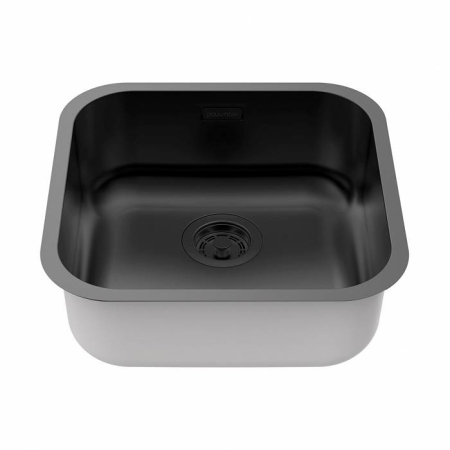 Врезная мойка Paulmark VELLO 44UNI матовый черный