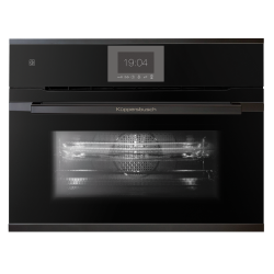 Электрический компактный духовой шкаф с микроволнами Kuppersbusch CBM6550.0S2 Black Chrome