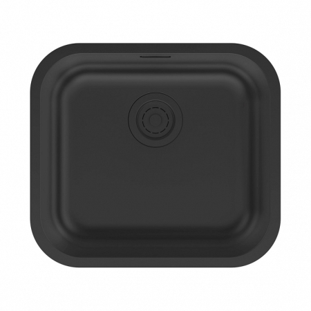 Врезная мойка Paulmark VELLO 48UNI матовый черный