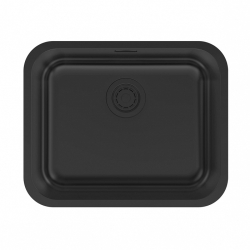 Врезная мойка Paulmark VELLO 53UNI матовый черный