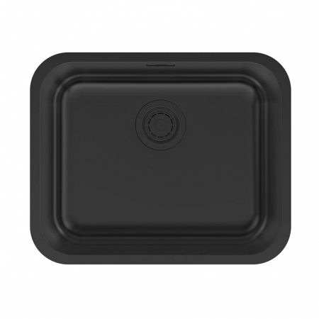 Врезная мойка Paulmark VELLO 53UNI матовый черный