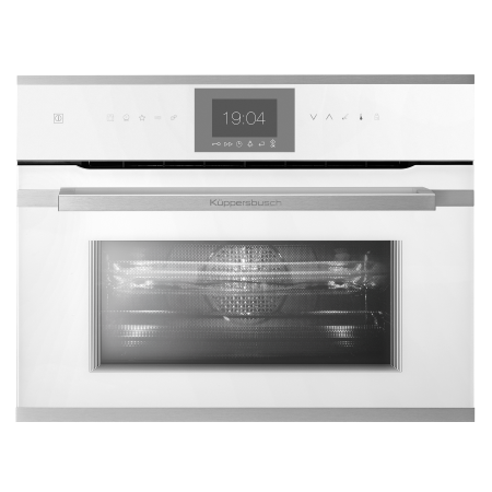 Электрический компактный духовой шкаф с микроволнами Kuppersbusch CBM6550.0W1 Stainless Steel