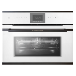 Электрический компактный духовой шкаф с микроволнами Kuppersbusch CBM6550.0W2 Black Chrome