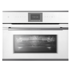 Электрический компактный духовой шкаф с микроволнами Kuppersbusch CBM6550.0W3 Silver Chrome