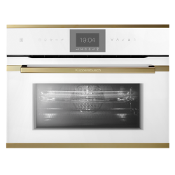 Электрический компактный духовой шкаф с микроволнами Kuppersbusch CBM6550.0W4 Gold
