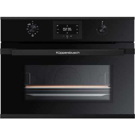 Электрический компактный духовой шкаф с пиролизом Kuppersbusch CBP6332.0S5 Black Velvet