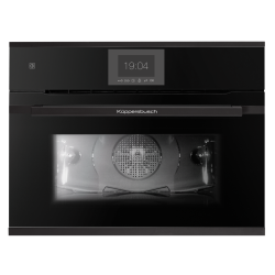 Электрический компактный духовой шкаф с пиролизом Kuppersbusch CBP6550.0S5 Black Velvet