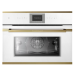 Электрический компактный духовой шкаф с пиролизом Kuppersbusch CBP6550.0W4 Gold