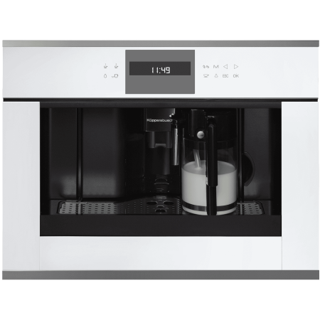 Встраиваемая кофемашина Kuppersbusch CKV6550.0W3 Silver Chrome