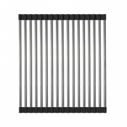 Ролл-мат для мойки PAULMARK STEP вороненая сталь