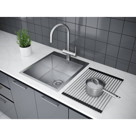 Ролл-мат для мойки PAULMARK COLUMNA брашированная нержавеющая сталь