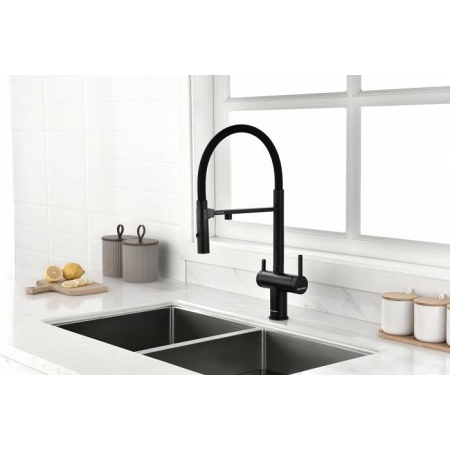 Смеситель 3 в 1 Paulmark GRAVITY антрацит