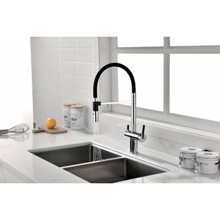 Смеситель 3 в 1 Paulmark GRAVITY хром