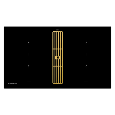 Индукционная варочная поверх.с интегрир. вытяжкой Kuppersbusch KMI9850.0SR Gold
