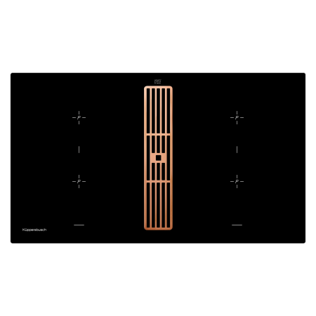 Индукционная варочная поверх.с интегрир. вытяжкой Kuppersbusch KMI9850.0SR Copper