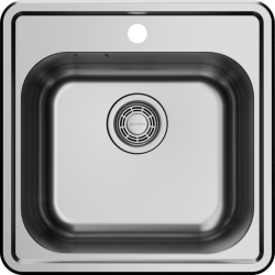 Врезная мойка OMOIKIRI Notoro 48 silver-matt