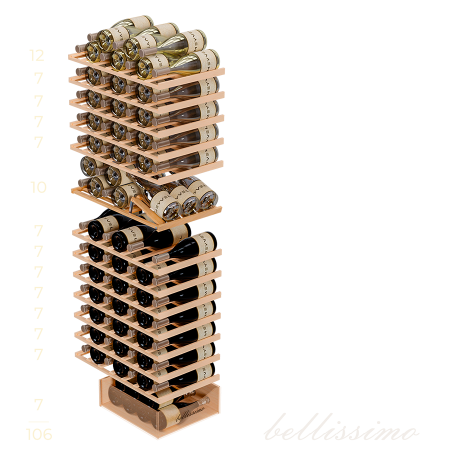 Встраиваемый винный холодильник Meyvel MV106-KST2 (Slim)