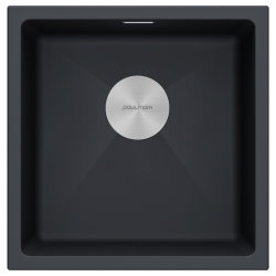 Мойка подстольный монтаж Paulmark LUMI45UNI антрацит