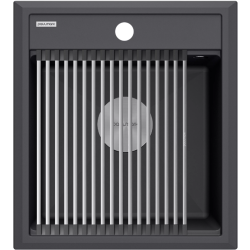 Врезная мойка Paulmark STEPIA45 антрацит