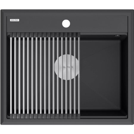 Врезная мойка Paulmark STEPIA60 антрацит