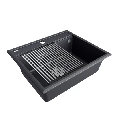 Врезная мойка Paulmark STEPIA60 антрацит