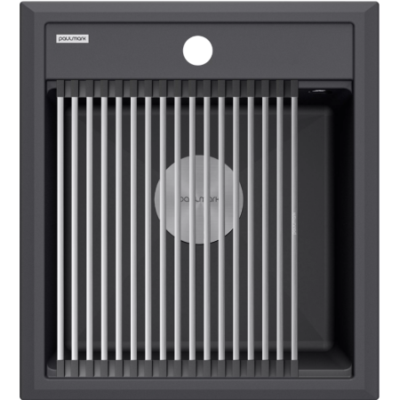 Врезная мойка Paulmark STEPIA45 черный