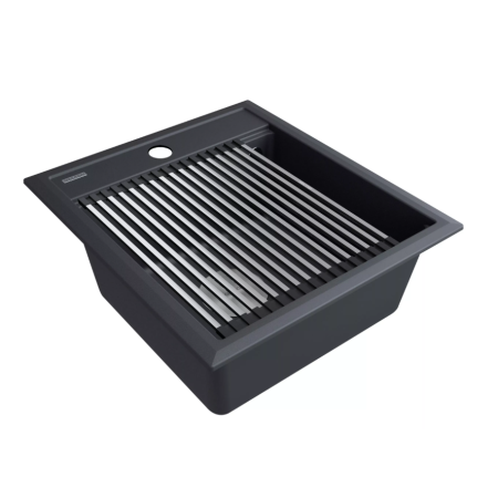 Врезная мойка Paulmark STEPIA45 черный