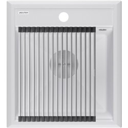 Врезная мойка Paulmark STEPIA45 белый матовый