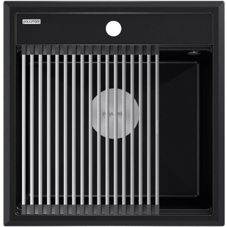 Врезная мойка Paulmark STEPIA50 черный