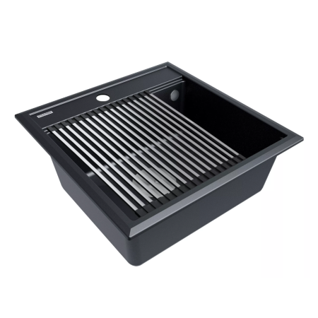 Врезная мойка Paulmark STEPIA50 черный