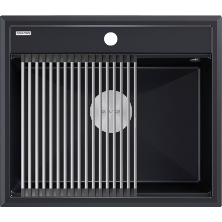 Врезная мойка Paulmark STEPIA60 черный