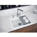 Врезная мойка Paulmark STEPIA60 белый матовый