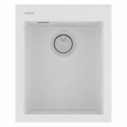 Врезная мойка Paulmark DECORATION 41 White