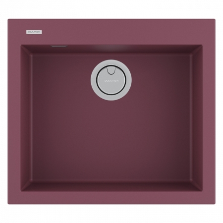 Врезная мойка Paulmark DECORATION 56 Merlot