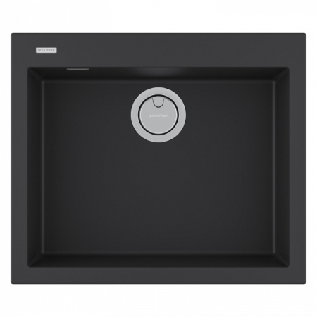 Врезная мойка Paulmark DECORATION 60 Anthracite