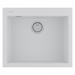 Врезная мойка Paulmark DECORATION 60 White