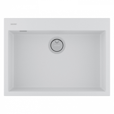 Врезная мойка Paulmark DECORATION 69 White