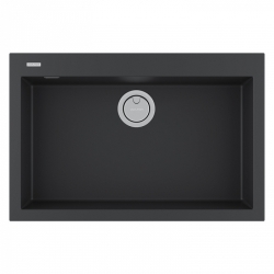 Врезная мойка Paulmark DECORATION 76 Anthracite