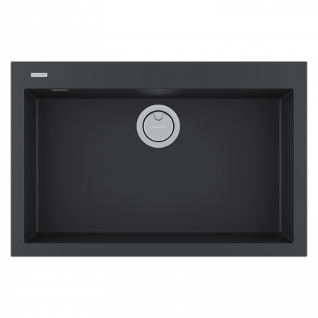 Врезная мойка Paulmark DECORATION 76 Anthracite