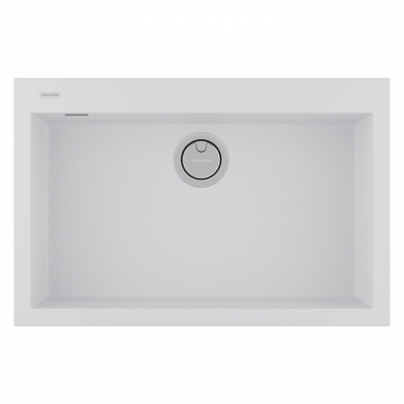 Врезная мойка Paulmark DECORATION 76 White