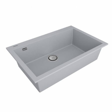 Врезная мойка Paulmark DECORATION 76 Urban grey