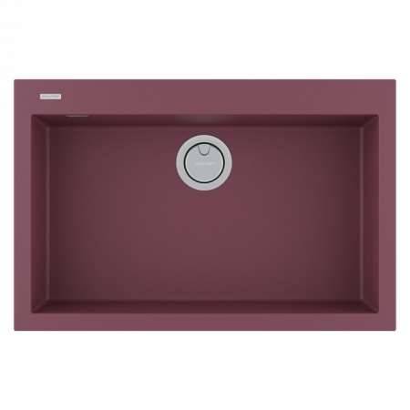 Врезная мойка Paulmark DECORATION 76 Merlot