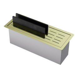 Встраиваемая сушка для посуды OMOIKIRI DRY-04 LG светлое золото