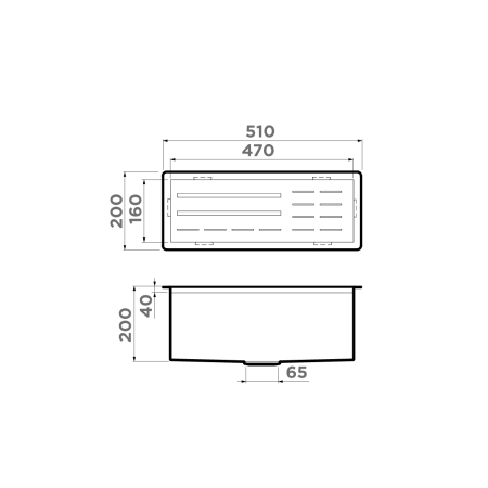 Встраиваемая сушка для посуды OMOIKIRI DRY-04 LG светлое золото