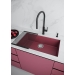 Мойка подстольный монтаж Paulmark NEO CLASSIC 76 Merlot