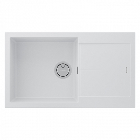 Врезная мойка Paulmark EXTENSIO 86 White